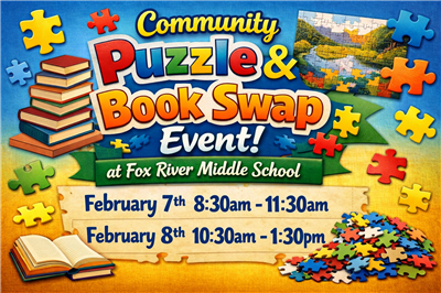 Community Puzzle and Book Swap